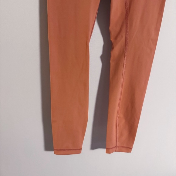 Lululemon - Orange High-Waisted Leggings - Picture 3 of 5